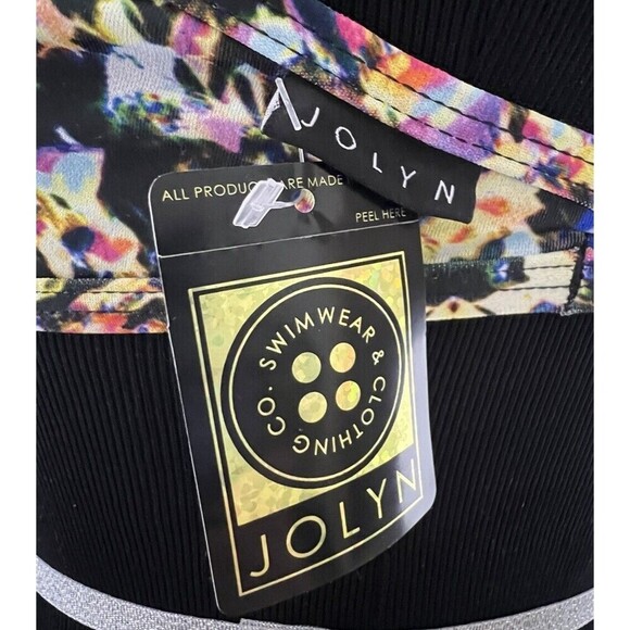 Jolyn Bikini Swim Top‎ Triangle Small Feather New with tags - Picture 3 of 5